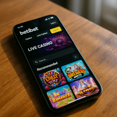 Betibet Casino Mobile Site - Responsive Design for Phones and Tablets